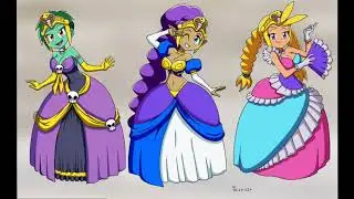 Shantae FanArt music video - ФанАрты про Шантей (а не ШантИ) в музыкальном видео.