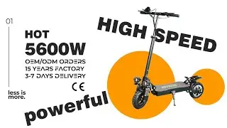 M11pro Single and Dual Drive Switching Off-Road Electric Scooter Explainer Video