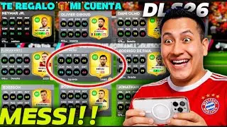 ENCONTRÉ A ¡MESSI.!!EN DLS26😱EPIC FICHAJE ✅TE REGALO MI  CUENTA DE DLS 🎁