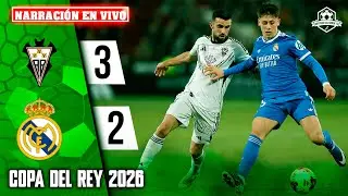 ✅ REAL MADRID fue eliminado de la COPA DEL REY por ALBACETE (PARTIDO SIMULADO)