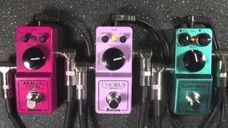 Ibanez Analog Delay MINI, Chorus MINI, & Super Metal MINI Review Demo - BestGuitarEffects.com