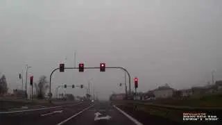 Bażant. Wymusił pierwszeństwo.