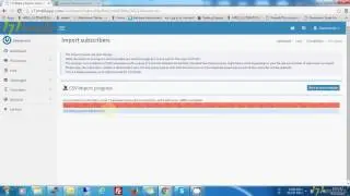 171mails - Import contact into list using CSV file