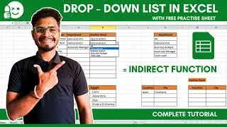 Mastering Dropdown Lists in Excel |  Step by Step Guide | Dependent drop down list in excel