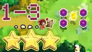 Guardian Tales 1-3 Guide (Full 3 Star) | In the Forest - Trong rừng