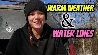 Warm Weather & Water Lines | Installing Our New Water Pump