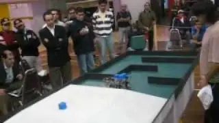 IEEE latin american robotics contest 2007 Mty Mexico, final saboteada