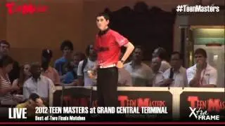 2012 Teen Masters Grand Championships:  Jacob Ettinger versus Greg Young