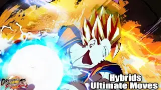 Dragon Ball Fighter Z: All Hybrid Saiyans Ultimate Moves