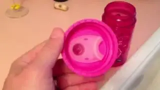 Cute NALGENE Tritan Grip N Gulp BPA Free Water Bottle