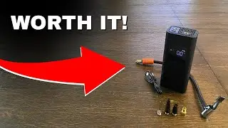 AIRSURE Tire Inflator Review &ndash; 150 PSI Cordless Air Pump with Auto Shut-Off & LED Light