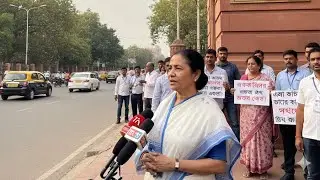  Delhi: West Bengal CM Mamata Banerjee leaves after hearing in SIR matter in Supreme Court.