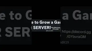 join discord server to join old grow a garden Easter event server