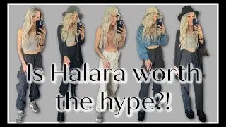 Is Halara worth the hype?! Joggers and pants | Fall Lookbook | honest review // Wholy Hair