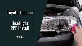 Toyota Tacoma - Установка фар PPF