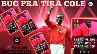 BUG INSANO ICONIC A. COLE 99 ICONIC MOMENT MANCHESTER UNITED PES2021 MOBILE