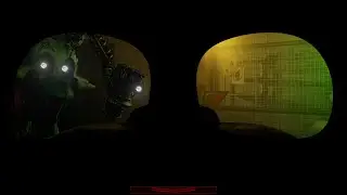 One Night at SpringTrap's Remastered Gameplay (Old Broken Version)