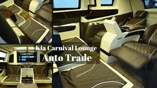 Kia Carnival 2023 Lounge Modification  Privacy - Entertainment - Luxury Features - Auto Trade Design