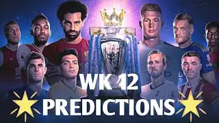 My Premier League MD 12 Predictions!! **MANCHESTER DERBY** | Jack Attack