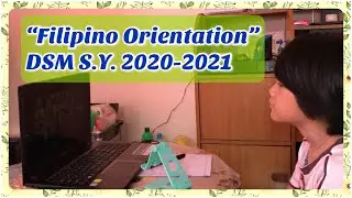 Filipino Orientation | DSM | Ezer II Dapilaga
