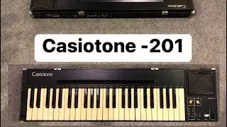 Casiotone - 201 The first Casio electronic musical instrument ( Wilson&rsquo;s music instruments)