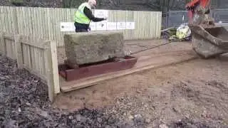 Moving Large Pyramid Blocks: Testing the Wet Sand Theory
