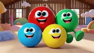 Magic Color Mixing Song 🌈 | Learn Colors with Fun Animated Blobs | Kids Songs