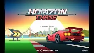 Horizon Chase - World Tour 1.5 Walkthrough -Part 15- Greece: Santorini