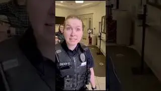 Totally Not Triggered Or Aggressive Female Cop