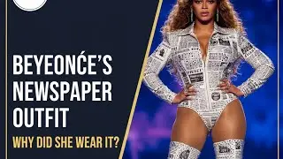 BEYONC&Eacute;'s Newspaper Outfit Meaning | SHOCKING Message in the Diesel Print |Cowboy Carter Analysis