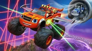 Blaze's Ultimate Physics Decathlon! 🏆 Friction, Gravity & Aerodynamics | Final STEM Championship