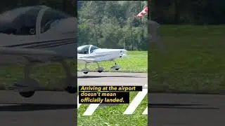 Plane officialy landed #shorts  #flying  #airplanes #flight #flugschule #flighttraining