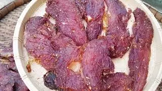 L&agrave;m Kh&ocirc; Heo Ăn Tết C&aacute;ch Ướp Đơn Giản L&ecirc;n  M&agrave;u Rất Đẹp #buacomquenha 