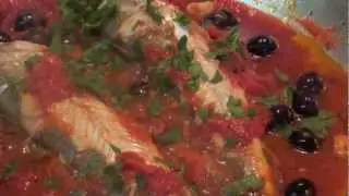 Codfish with tomato sauce Recipe