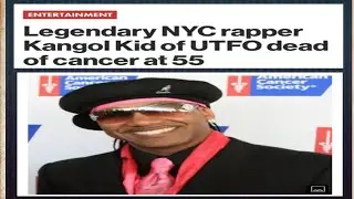 Legendary NYC rapper Kangol Kid of UTFO dead of cancer at 55. (R.I.P.) #foryou #utfo #kangolkid