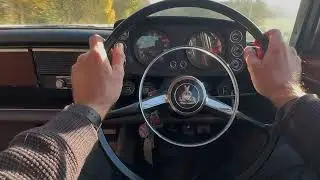 motodrome 1972 Rover p5B Coupe for sale starting, idling, driving