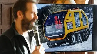 Electric Antarctica vehicle to conquer Canadian winter