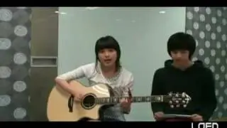 IU & Thunder (MBLAQ) - Sorry Sorry [Acoustic Cover Ver.]