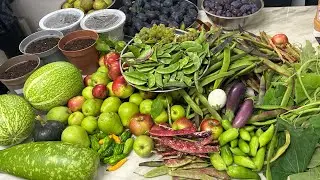 Lots of veggies harvestingআমার সখের বাগান যেন সবজি বাজার 