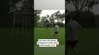 James is still a master at free kicks (via jamesdrodriguez/X)