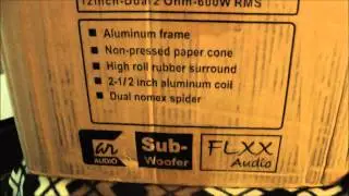 FLXX Audio FA12 REVIEW Pt.1 UNBOXING