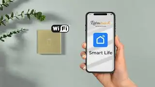 Как настроить и подключить умный коммутатор Retro Touch Wi-Fi