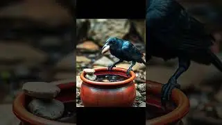 crow story #ai #shortvideo #craft #trending #animation