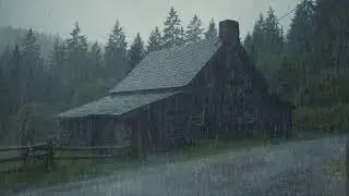 Rain Sounds at Night for Calm Nervous System and Deep Sleep | Soft Peaceful Nature Ambience