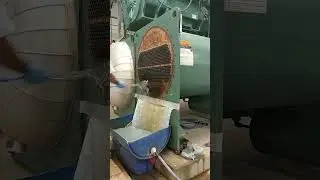 Chiller condenser tubes cleaning York chiller
