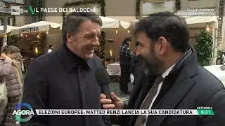 Intervista a Matteo Renzi - Agorà 09/01/2023