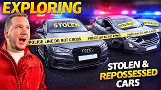 You Won't Believe What We Found In These STOLEN And REPO CARS!