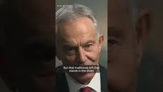 Tony Blair on the far left in Labour