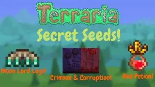 SECRET SEEDS in Terraria 1.4! (MOON LORD LEGS)