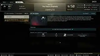 Completing The Choice Quest (Lvl50) Escape from Tarkov (Epsilon Container )